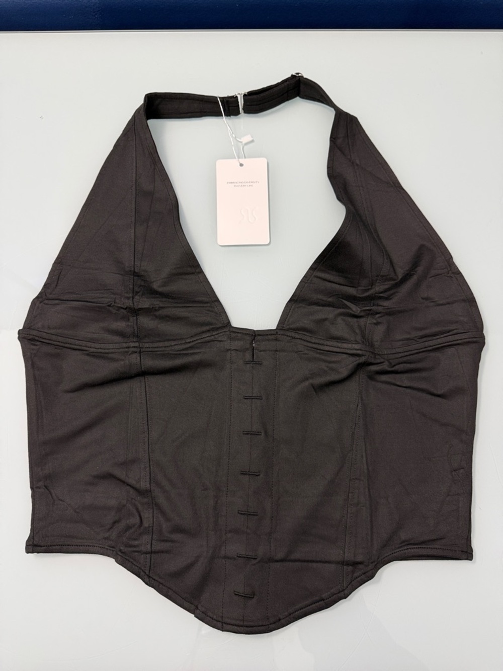 NWT Reoria Halter Crop Top